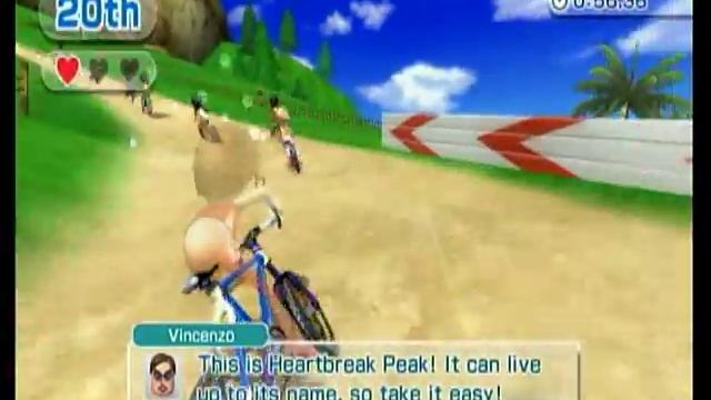 Interactive Wii Sports Resort Walkthrough - Cycling смотреть онлайн