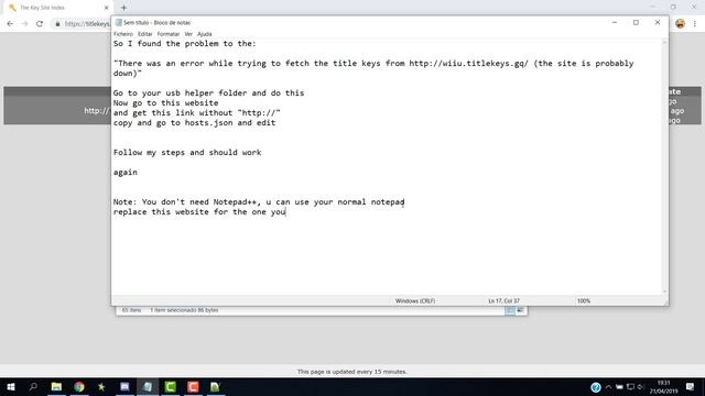 CEMU - Wii USB Helper Title Keys Error - SOLVED (Still Works) 2019/2020