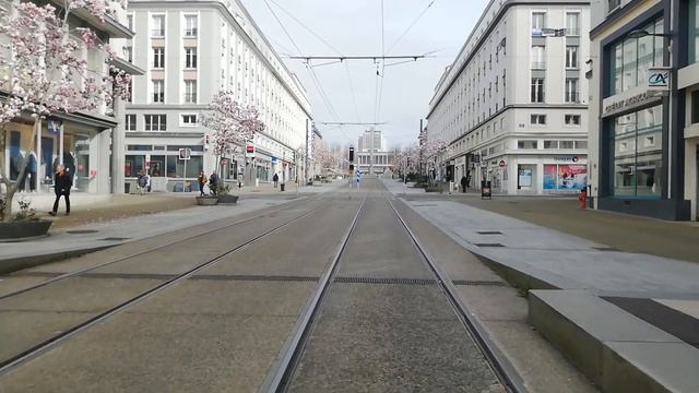 Tramway de Brest / Porte de Plouzané - Porte de Gouesnou смотреть онлайн