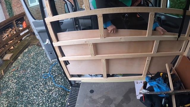 Lets Van Trip - VW Crafter Camper Van Conversion - Ep20 - Bulkhead смотреть онлайн