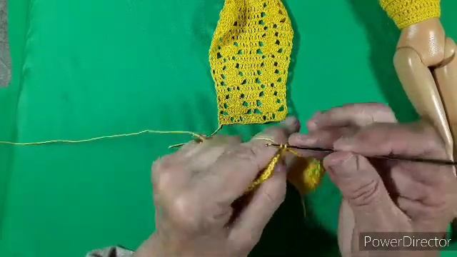 Новый наряд кукле. Crochet Barbie. смотреть онлайн