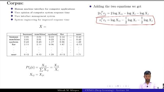 Deep Learning(CS7015): Lec 10.8 GloVe representations смотреть онлайн