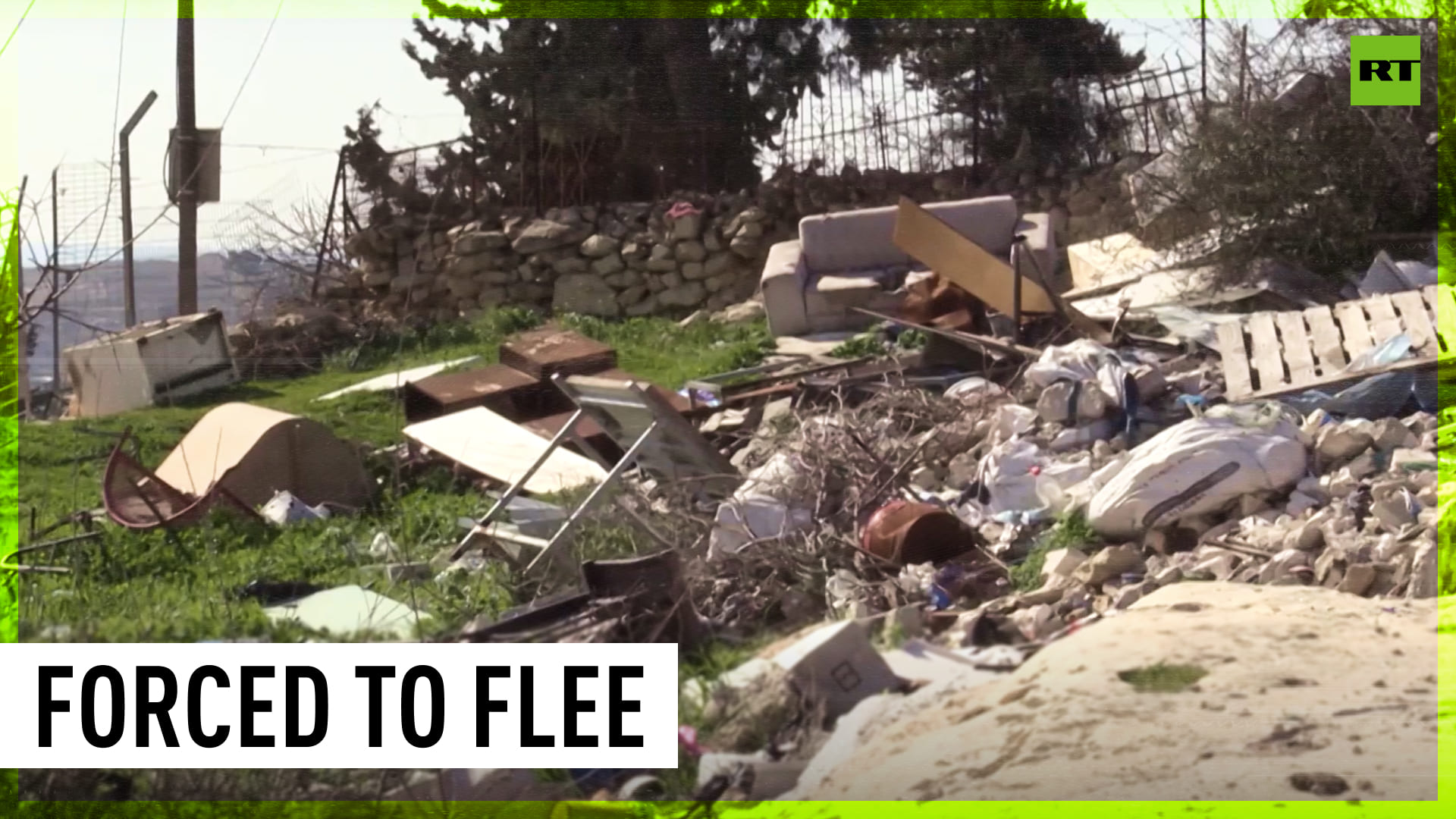 Israel Forces Dozens Of Palestinians Out Of Their Homes... For A Park