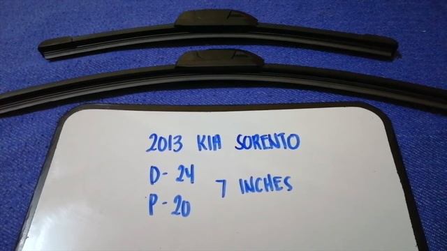 ? ? 2013 Kia Sorento Wiper Blade Replacement Size ? смотреть онлайн
