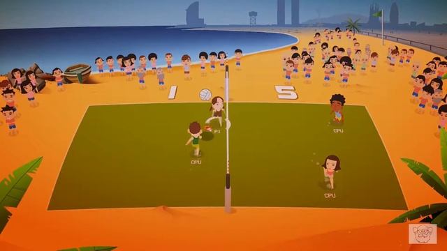 Super Volley Blast - Gameplay смотреть онлайн