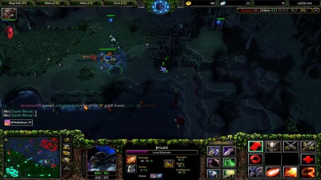 DOTA BATRIDER vs URSA (KILLING WITH FIRE!) смотреть онлайн