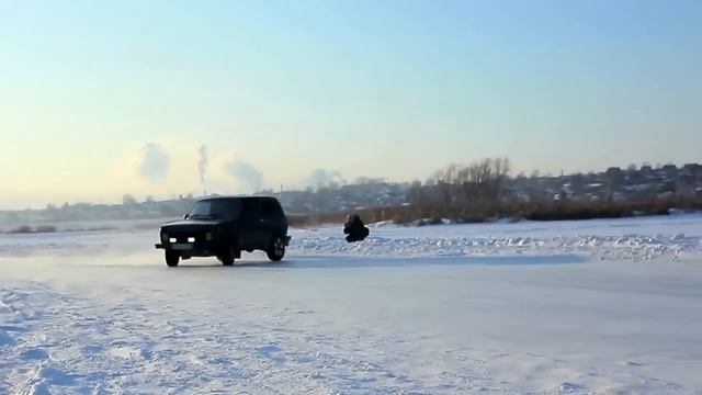 Нива зимний дрифт!! смотреть онлайн