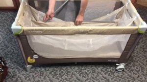 Обзор на манеж - кроватка Carrello Piccolo +