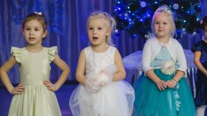 Новогодний утренник в детском саду Лимпик. Видеосъемка в детском саду