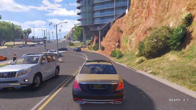 GTA 5 - Mercedes-Benz S650 Maybach 2019 With Real AMG V12 Sound|Drive|Gameplay|Mod|SHIFT GAMING смотреть онлайн