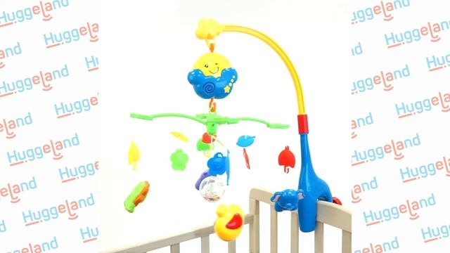 Мобиль в кроватку Huggeland «Друзья под солнышком» смотреть онлайн