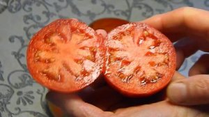 Томат Римский полосатый. Очередной тест этих замечательных помидоров.