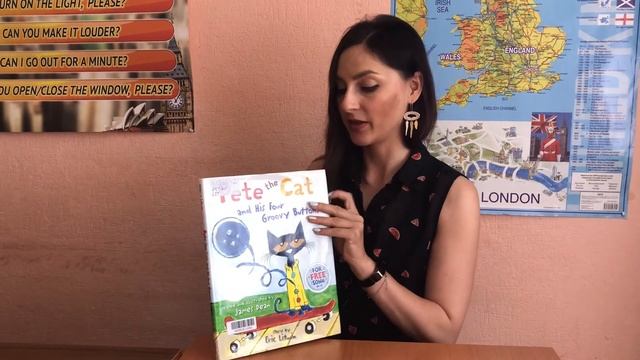 Pete the Cat and his Groovy buttons смотреть онлайн