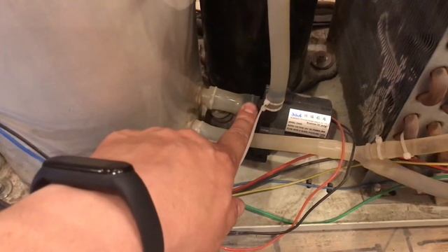 Замена водяной помпы на чиллере Cw5000, Cw5200 охлаждение для станка