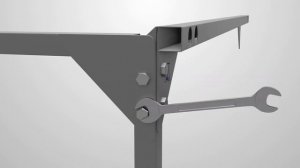 Установка каркасной подставки КР-800/900 для поддонов ТМ Antika 2023