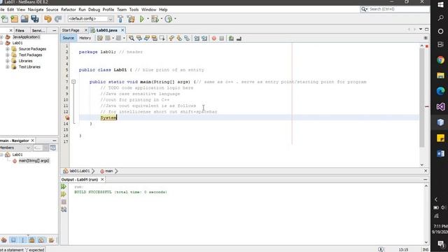 Lab 01 Netbeans Introduction смотреть онлайн