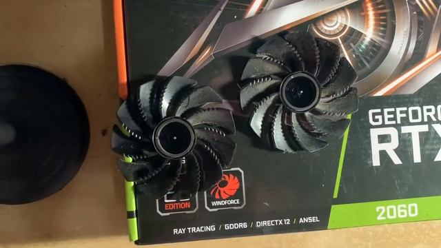 GIGABYTE RTX 2060 OC WINDFORCE (GPU Cleaning And Disassembly)