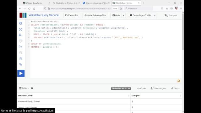 #SPARLQ #Wikidata autour du musée de Saint-Brieuc смотреть онлайн