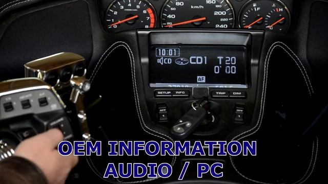 Honda Gold Wing GL-1800 ANDROID OS. Компьютер на Gold Wing, замена экрана, тюнинг, кожа музыка смотреть онлайн