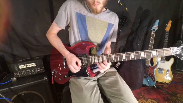 Epiphone SG G-400, Ostap custom 10w смотреть онлайн