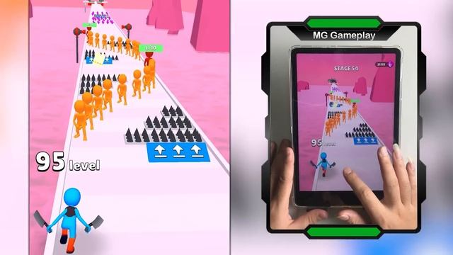 Satisfying Mobile Games All Levels: Twerk Race 3D, Squeezy Girl, Count Masters, Marble Run... смотреть онлайн
