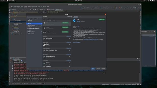 Android Studio fix issue - dart incompatible requires IDE build 211.6639 or newer смотреть онлайн