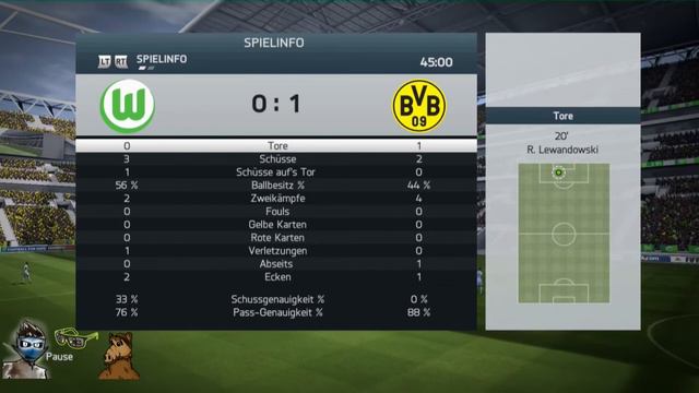 12. Spieltag Bundesliga : VFL Wolfsburg - Borussia Dortmund 1:0 [09.11.13] PROGNOSE смотреть онлайн
