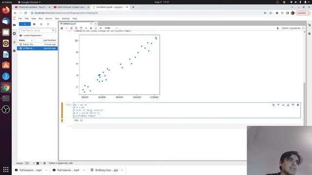 Full implementation of Ordinary and Weighted Least Square Adjustment in Python смотреть онлайн