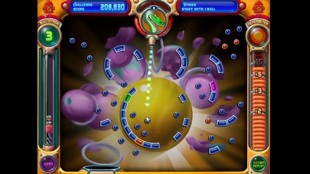 Peggle Nights: can I hit 10 orange pegs with a single ball? (Challenge 5-4) смотреть онлайн