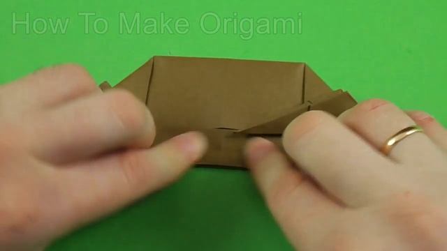 How to Make a Paper Tank. Origami tank смотреть онлайн