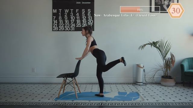 45-Minute Cardio Barre Workout at Home (Apartment-Friendly!) смотреть онлайн