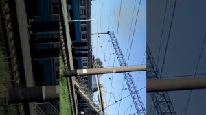 Как горит электричка город Вольнянск