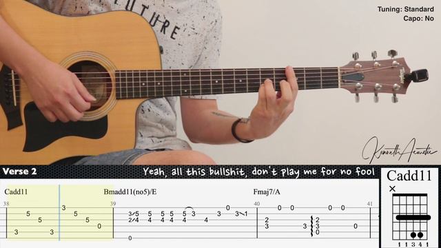 Lose - NIKI | Fingerstyle Guitar | TAB + Chords + Lyrics смотреть онлайн