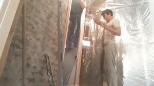 Стеклянная дверь в парную. Монтаж своими руками.