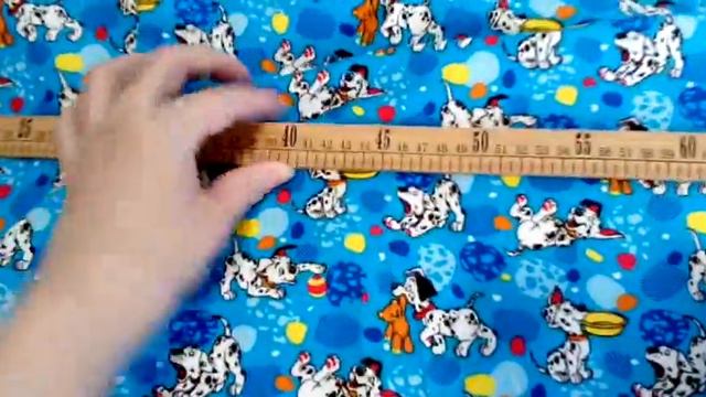 Фланель далматинец