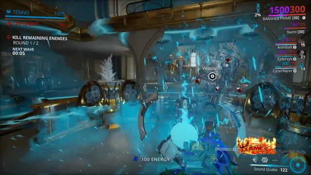 Warframe Teshub (Void) Mission Interception level 50-60 смотреть онлайн