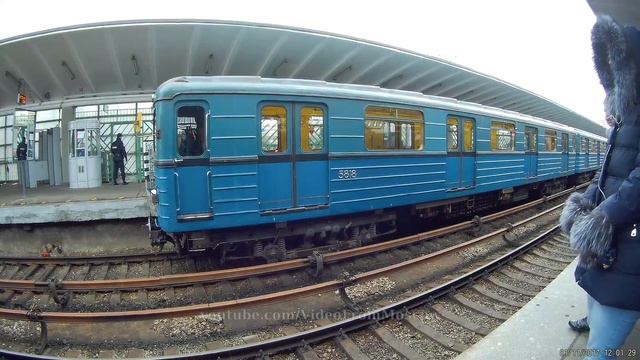 Волгоградский-Выхино-Коломенская. Поездка // 1 ноября 2017 года. смотреть онлайн