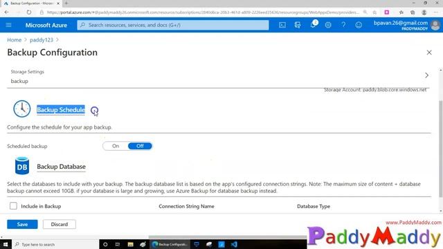 HOW to Azure Web Application (app) Backup and Restore DEMO Step by step смотреть онлайн