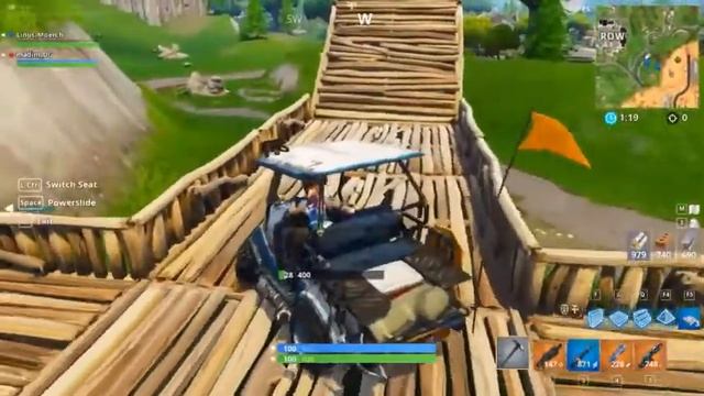 Fortnite Playground Stunt Track! смотреть онлайн
