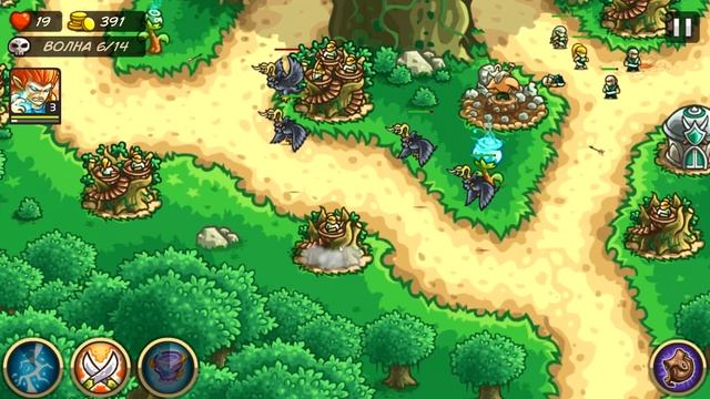 Двухголовый Тупой Великан Эттин! - Kingdom Rush Origins #3 Андроид Игры смотреть онлайн