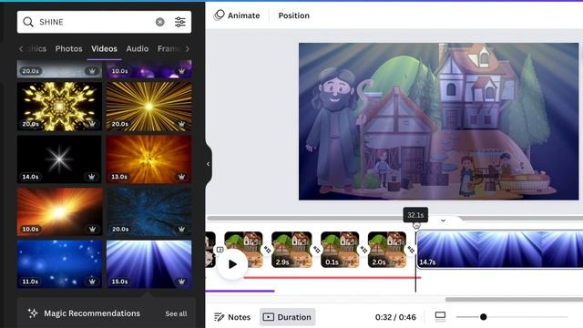 Noah's Ark Animation - Full Tutorial with Canva смотреть онлайн