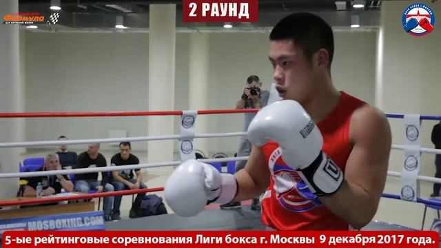 5-е рейтинговые бои Лига бокса г. Москвы – 9.12.17 г. до 81 кг. смотреть онлайн