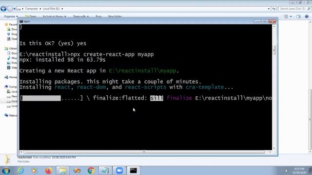 ReactJs installation смотреть онлайн