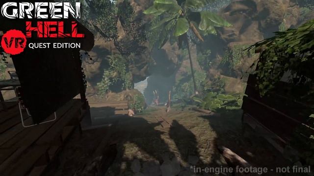 Virtual FLY through the JUNGLE | Green Hell VR: Quest Edition смотреть онлайн