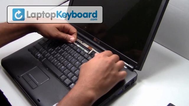 Dell Inspiron Laptop Keyboard Installation Replacement Guide 1545 1500 Remove Replace Install Vostr смотреть онлайн