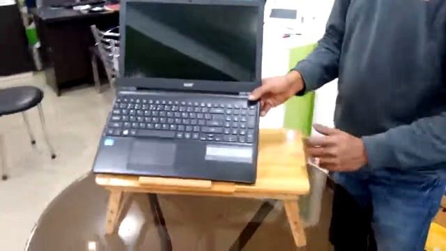 Мултифункционална бамбукова масичка за лаптоп смотреть онлайн