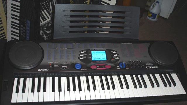 Casio CTK-551 Demo смотреть онлайн