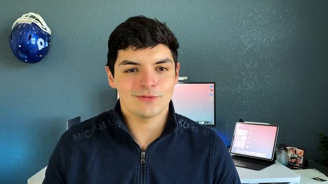 My 2021 Productivity M1 MacBook Air Desk Setup! смотреть онлайн