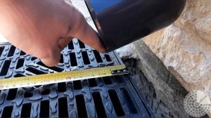 Обзор и установка водоприёмника ливнёвки. Фото.