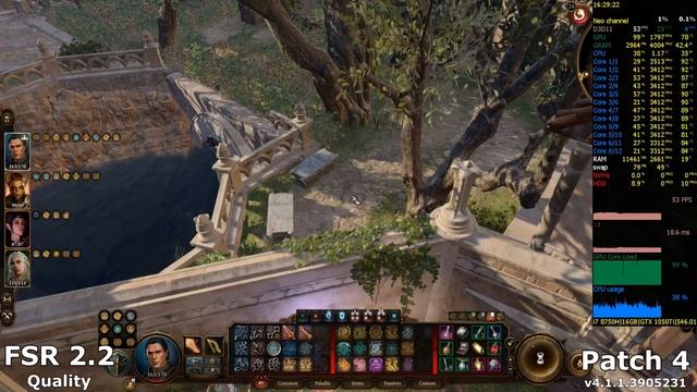 Baldur's Gate 3 - Update Patch 4 vs Patch 5 | v4.1.1.3905231 vs v4.1.1.4061076 + FSR Gameplay смотреть онлайн